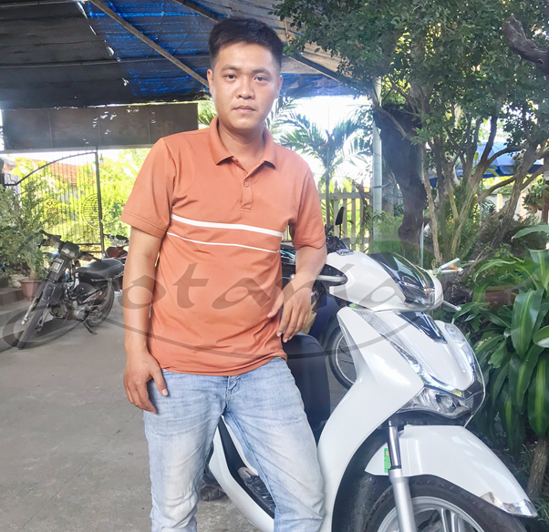 Anh Nguyễn Anh Tuấn, 33 tuổi, hút thuốc đã 16 năm nay